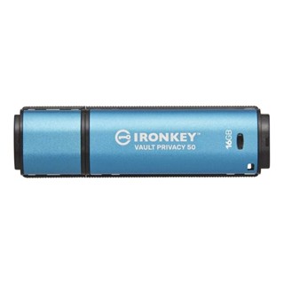 新風尚潮流 【IKVP50/16GB】 金士頓 16G 企業級安全性 加密 隨身碟 XTS-AES256位元 硬體加密
