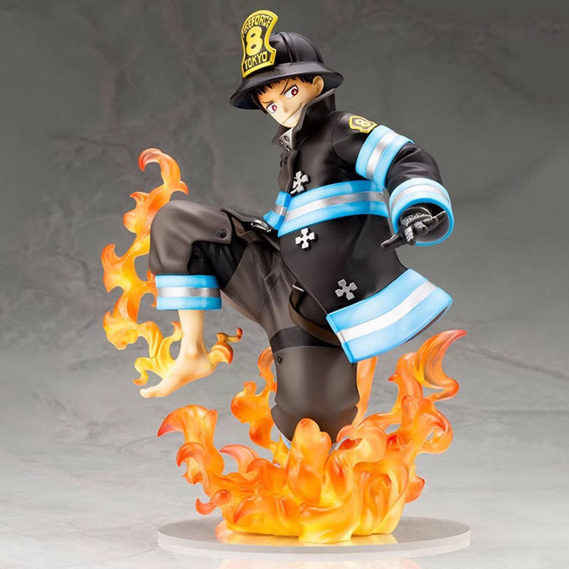 壽屋 PP843 ARTFX J 炎炎消防隊 森羅日下部 環古達 新門紅丸