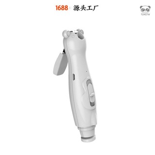 嬰兒電動磨甲器新生兒指甲剪防夾肉兒童指甲鉗修甲器打磨護理套裝 白色