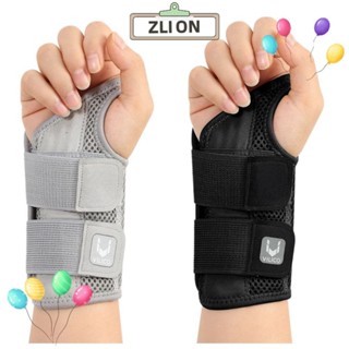 ZLION1護腕,好的面料靈活的拇指支撐支架,新的網布透氣性帶夾板透氣拇指保護套手託