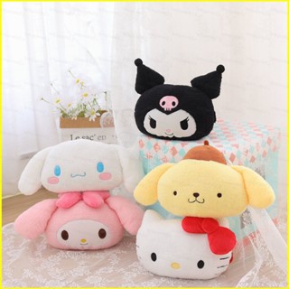 三麗鷗 ST2 Sanrio Melody Pom Purin肉桂黑米Hello Kitty可愛卡通汽車內飾抱枕座椅頸玩