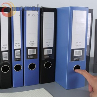AAROA4檔案夾,黑色藍色加厚紙張收納盒,簡單PP塑膠防塵文件案例專案