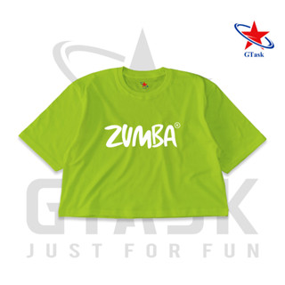 女式運動裝 CropTop Oversize Zumba Sporty 最新酷材質健身上衣女孩 Allsize
