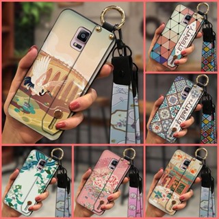 SAMSUNG 三星 Galaxy Note4/N9100 防塵防震手機殼防震手機支架防水後蓋矽膠支架時尚設計防汙耐用掛