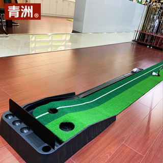 高爾夫室內迴球高爾夫推桿練習器套裝帶擋闆便攜❄️