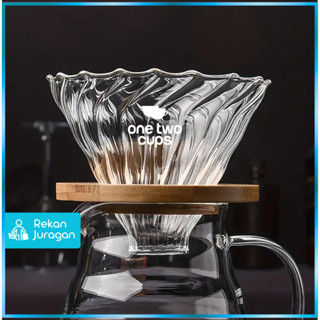 一個兩個杯子咖啡過濾器 V60 咖啡過濾器木支架 SE102