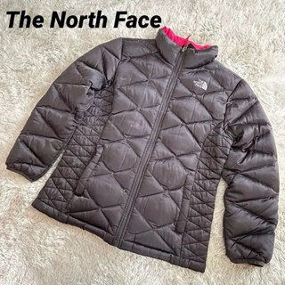 THE NORTH FACE 北面 羽絨服 夾克外套 灰色 粉色 日本直送 二手