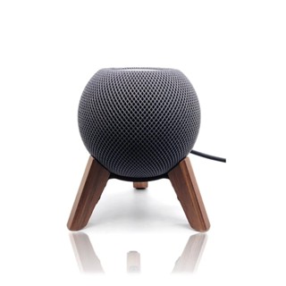 蘋果homepod MINI支架實木金屬桌麵音響支架家用音箱支架放置架