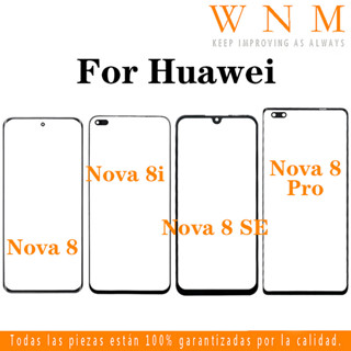 適用於華為 Nova 8 / 8 Pro / 8 SE / 8i LCD 顯示屏外前玻璃手機面板維修零件的觸控式螢幕