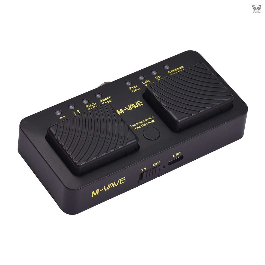 M-VAVE CUBE TURNER PRO MIDI踏板 電吉他效果器 LOOP 翻譜器控制器 內置鋰電