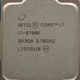 [現貨促銷]CPU i7-8700K CPU 臺式機 正式版 矽脂 拆機