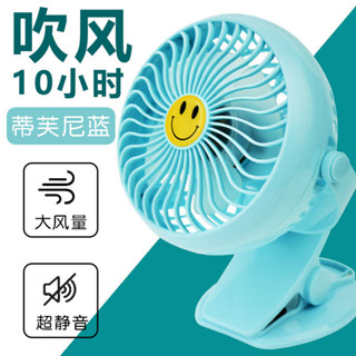 新品現貨迷你小風扇充電夾子式宿舍學生上課床上大風嬰兒推車USB充電風扇20250526