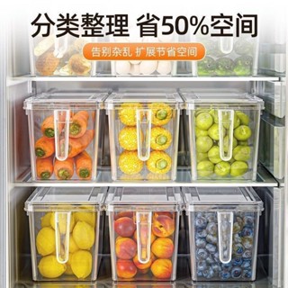[冰箱整潔啦] 收納 置物 冰箱收納盒 食品級保鮮盒 廚房冷凍雞蛋收納盒 蔬菜水果專用整理神器