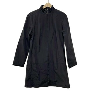 Max&Co PWA MAX&CO. Co A M O 外套 女用 黑色 長袖 拉鍊式 日本直送 二手