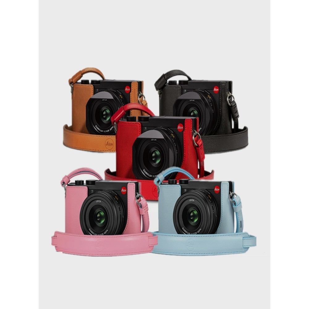leica徠卡q2相機包萊卡Q2M相機保護套半截式設計真皮底座專用皮套