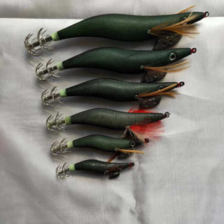 天龍蝦 米諾 進口3.5號木蝦 路亞餌 魷魚餌 魷魚鉤 夜光 海釣蝦 假蝦小蝦假餌
