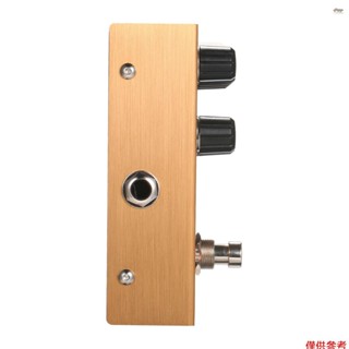 全新 IRIN 迷你吉他效果器踏板 Fe-der 57del-xe 揚聲器模擬器櫃模擬器吉他效果器踏板揚聲器模擬吉他貝司