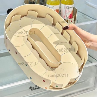 ●臺灣出貨-居家好物●冰箱飲料整理旋轉盤 置物架 調味調料加厚收納神器 廚房調料瓶子置物架 瓶罐轉盤 熱銷
