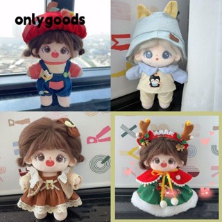 ONLYGOODS 娃娃可愛衣服,帶卡通頭帶配件 6 款公主裙,可愛配飾 20 釐米棉娃娃/EXO 偶像娃娃