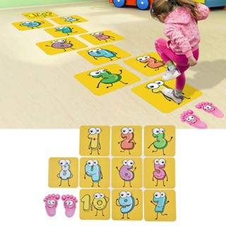 遊戲地板貼紙兒童卡通12％/套裝託兒小學生家中