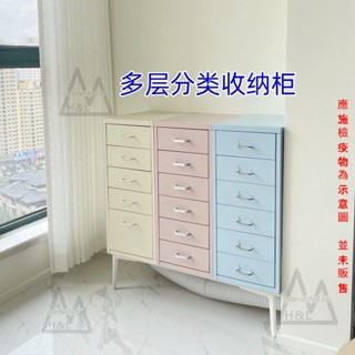 【免運 破損包賠】多巴胺鐵藝床頭櫃抽屜式30cm夾縫海爾默收納櫃臥室現代簡約置物櫃