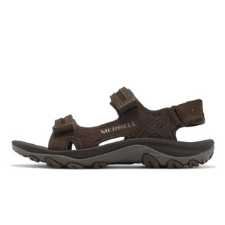 Merrell 涼鞋 Huntington LTR Convert 男鞋 咖啡 棕 絨面革 [ACS] ML036845