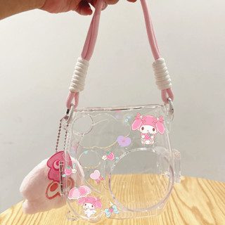 美樂蒂玉桂狗卡通拍立得保護殻富士MINI12/11/9/8/7+透明水晶殻SE