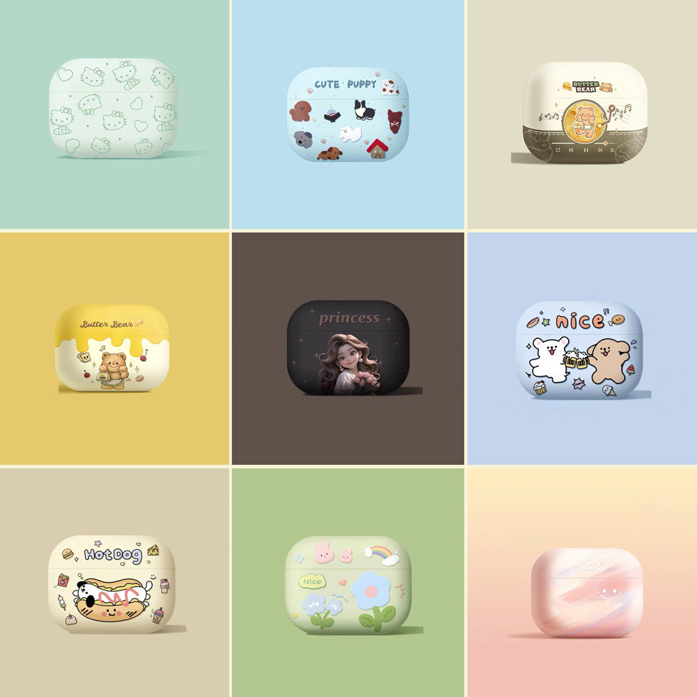 AirPods 4 保護套 保護殼 LABUBU 蠟筆小新 Pro2 梵高 大雄 全包 新款 3代 防摔 1/2代