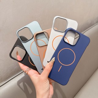 適用iphone16手機殼蘋果15Promax無邊框14磁吸防摔13保護套