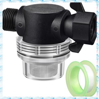 [qingyid0021] 水泵過濾器過濾器,相容不銹鋼篩網的旋轉螺母 255-315、1/2 英寸接頭