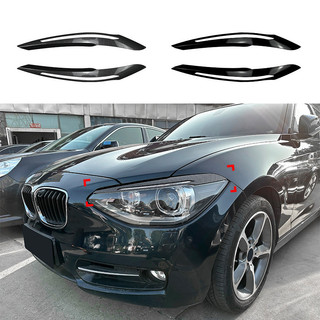【大拇指】寶馬 BMW 1系 F20 F21 大燈燈眉 原廠直上 大燈眉 大燈飾條 前燈眉 燈眉 碳纖維紋 烤漆黑