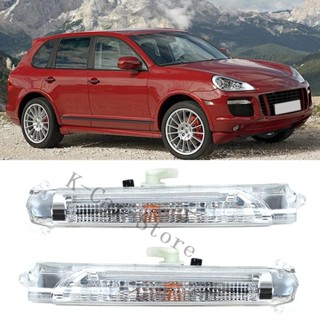 PORSCHE 保時捷卡宴 GTS Turbo 2007-2010 7L 汽車日間行車燈前保險槓 LED 霧燈59411