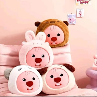 Loopy 人物抱枕公仔尺寸 40cm 軟毛材質兒童玩具