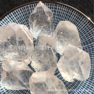 ✨天然白水晶原石 碎石小塊 供七寶曼扎消磁擺件一手25.6.6 IDO3