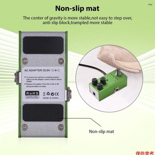 全新吉他復古過載效果踏板驅動/音量/音調控制旋鈕 DC 9V 6.35mm 輸入/輸出介面電吉他復古過載效果器,帶真正的