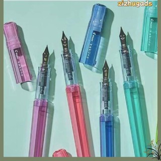 24小時出貨 文具 百樂鋼筆 新款日本PILOT百樂FKA-1SR笑臉鋼筆kakuno彩色透明桿習字練字鋼筆