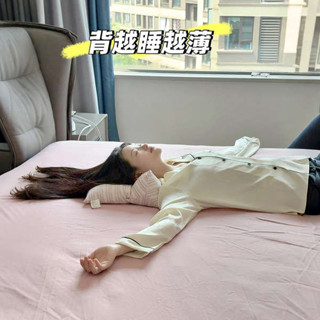 夫妻枕 情侶枕頭 蕎麥三角形枕天然頸養生椎枕護頸椎骨成人用枕芯修復助睡眠午睡枕