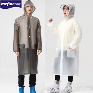【新店促銷/現貨】EVA雨衣加厚成人便攜連體長款防水徒步戶外雨披