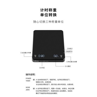 新店立減#咖啡器具 咖啡配件 Bincoo手衝咖啡電子秤智慧家用廚房秤咖啡豆稱重器專用自動計時秤