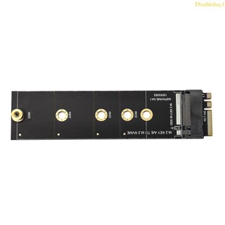 DOU NVME KEY-M 轉 E 擴展適配器支援固態硬碟 2230-2280 WiFi 卡介面