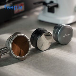 【咖啡器具配件】feepie啡派馬卡龍咖啡布粉器意式咖啡機器具不鏽鋼三漿可調整高度