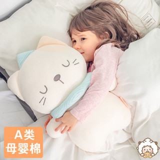 A類 嬰兒棉 卡通貓咪 睡覺安撫抱枕 大象公仔 玩偶 兒童 母嬰級別 靠枕