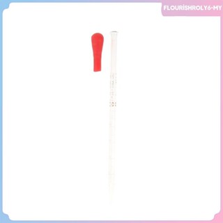 [flourishroly6] 1ml 精確玻璃刻度滴管移液器,流體和液體移液器,帶