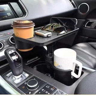 mg hs 配件 折疊收納箱 車載小桌板車上水杯架託盤前排車內置物架汽車多功能副駕駛餐盤