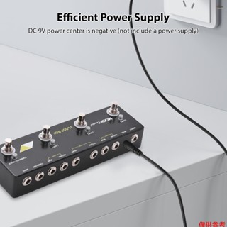 全新 MOSKYAUDIO 3 Loop Box 吉他效果踏板帶通道選擇真正的旁路吉他效果器 Loop Switcher