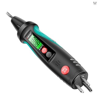(有頻道）ANENG A3012 測電筆 插座電路分析儀 交/直流電壓測試儀 測斷點 多功能數顯插座相位儀 檢測線路感應