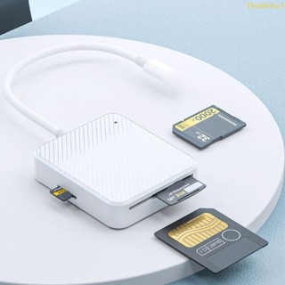 DOU Compact USB C CF SD 讀卡器緊湊型快閃記憶體 SDHC SDXC 讀卡器型別