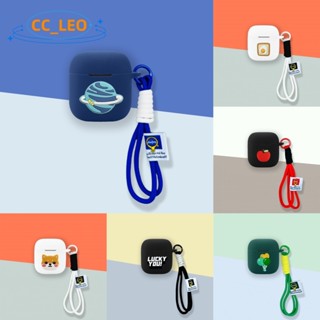 適用於 EDIFIER X2 Plus 手機殼卡通柴犬 EDIFIER X2 Plus 矽膠軟殼可愛掛繩掛件防震外殼保護