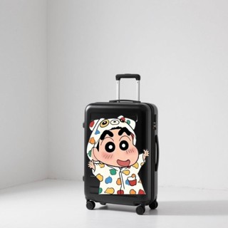 【NEW】卡通蠟筆小新可愛貼紙拉桿箱旅行箱行李箱冰箱牆壁裝飾防水貼畫新