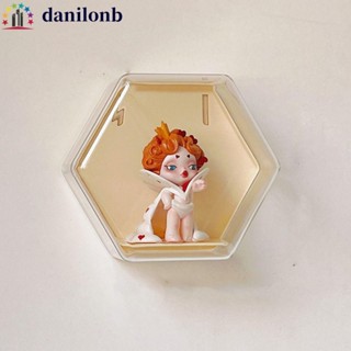DANILO泡泡瑪特展示盒,壁掛式手工製作Popmart收納盒,防水的清除可拆卸娃娃模型展示架